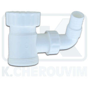 ΤΑΦ ΣΥΝΔΕΣΗΣ ΕΞΑΓΩΓΗΣ ΠΛΥΝΤΗΡΙΟΥ ΜΕ ΡΑΚΟΡ ΠΛΑΣΤΙΚΟ ΛΕΥΚΟ