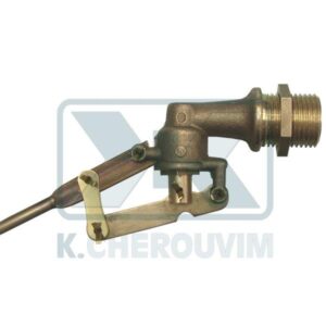 ΦΛΟΤΕΡ ΙΤΑΛΙΑΣ 1/2" ΜΑΚΡΥ (ΒΕΡΓΑ 24 cm) ΜΕ 5 ΚΟΠΙΛΙΕΣ ΟΡΕΙΧΑΛΚΙΝΟ