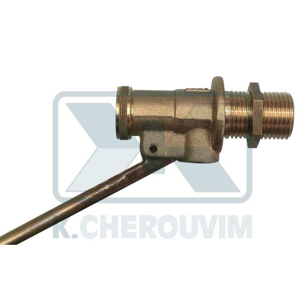 ENGLISH TYPE FLOAT VALVE 3/4", HIGH FLOW, BRASS