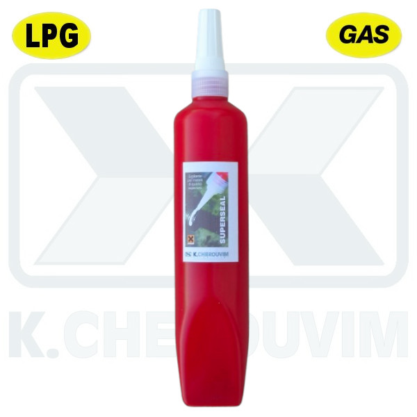 GLUE 250 ΜL. GEL RED THREADS GAS LPG