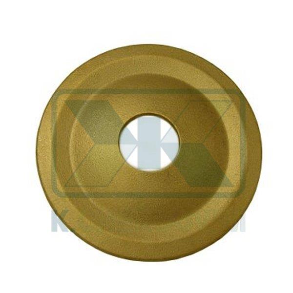 COVER PLATE Ν.267 MAT YELLOW 1/2" X ? 60 HAMMERED