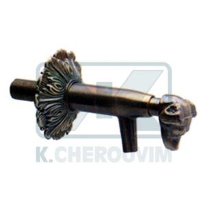 ΚΑΝΟΥΛΑ Ν.127 ΒRΟΝΖΕ ΠΑΤΗΤΗ "ΣΚΥΛΟΣ" ΜΕ ΕΝΣΩΜΑΤΩΜΕΝΗ ΡΟΖΕΤΑ