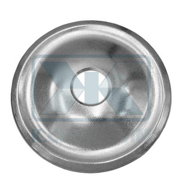 COVER PLATE Ν.267 SHINY CROM. 1/2"X? 100 HAMMERED