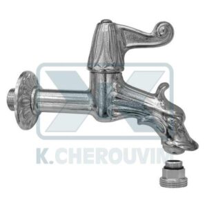 ΚΑΝΟΥΛΑ Ν.147/LC ΧΡΩΜΕ ΜΙΣΟΣΤΡΟΦΗ ΜΕ ΡΟΖΕΤΑ, ΦΙΛΤΡΑΚΙ ΚΑΙ ΜΑΣΤΟ 3/8" Χ 3/4" ΓΙΑ ΡΑΚΟΡ