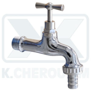 BIB TAP Ν.195/LC SHINIER CROM. WITH FITTING