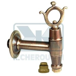 ΚΑΝΟΥΛΑ Ν.272 ΒRΟΝΖΕ ΚΑΘΕΤΗ ΜΕ ΛΑΒΗ ΠΟΜΠΗΙΑΣ, ΡΟΖΕΤΑ, ΦΙΛΤΡΑΚΙ ΚΑΙ ΜΑΣΤΟ 3/8" Χ 3/4" ΓΙΑ ΡΑΚΟΡ