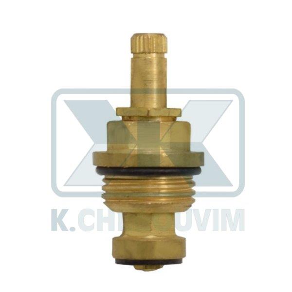 MECHANISM 1/2" BRASS FOR BIB TAP Ν.310 WITH FAST STEP, FORCE SPLINE ? 8 X Ζ24