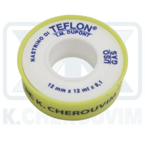 ΤΑΙΝΙΑ ΤΕΦΛΟΝ ΠΑΧΟΥΣ 0,1mm 04 gr/cm³ ΓΚΑΖΙΟΥ