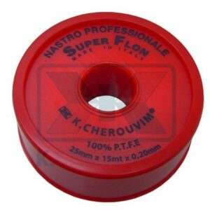 ΤΑΙΝΙΑ ΤΕΦΛΟΝ ΠΑΧΟΥΣ 0,2mm 04 gr/cm³ ΜΕΓΑΛΗ ΚΟΚΚΙΝΗ