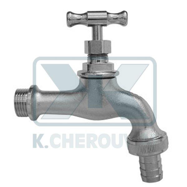 ΚΑΝΟΥΛΑ ΜΑΤ ΧΡΩΜΕ 1/2" ΜΕ ΡΑΚΟΡ 3/4"