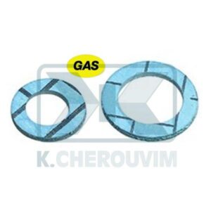 ΡΟΔΕΛΕΣ ΑΠΟ ΦΙΜΠΕΡ ΜΠΛΕ GAS DVGW ΠΑΧΟΥΣ 2mm ΧΩΡΙΣ ΑΜΙΑΝΤΟ