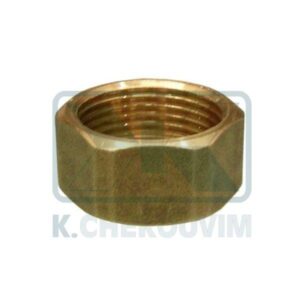 BRASS HEXAGONAL PLUG 3/8" FEMALE #19 L10.5 (UNI EN 12164)