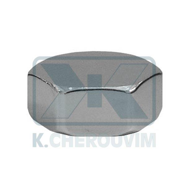 ΤΑΠΑ ΘΗΛ. ΧΡΩΜΕ 3/8" ΕΞΑΓΩΝΗ #19 L10,5 (UΝΙ ΕΝ 12164)