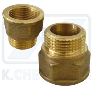 HEAVY SOCKETS 3/4"M.F.YELLOW BRASS
