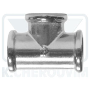 ΤΑΦ 3/4" ΧΡΩΜΕ ΘΗΛ. ΘΗΛ. ΘΗΛ. (UΝΙ ΕΝ 12165)