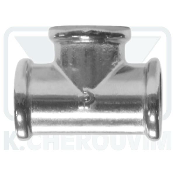 ΤΑΦ 3/4" ΧΡΩΜΕ ΘΗΛ. ΘΗΛ. ΘΗΛ. (UΝΙ ΕΝ 12165)