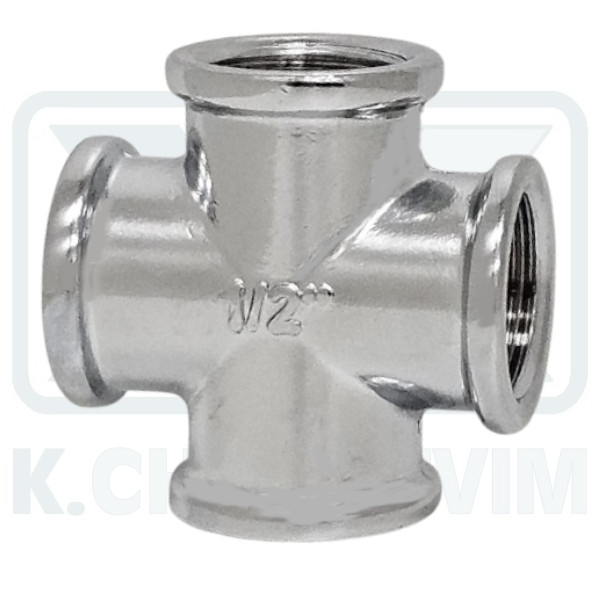 ΣΤΑΥΡΟΣ 1/2" ΧΡΩΜΕ ΘΗΛ. ΘΗΛ. ΘΗΛ. ΘΗΛ. (UΝΙ ΕΝ 12165)