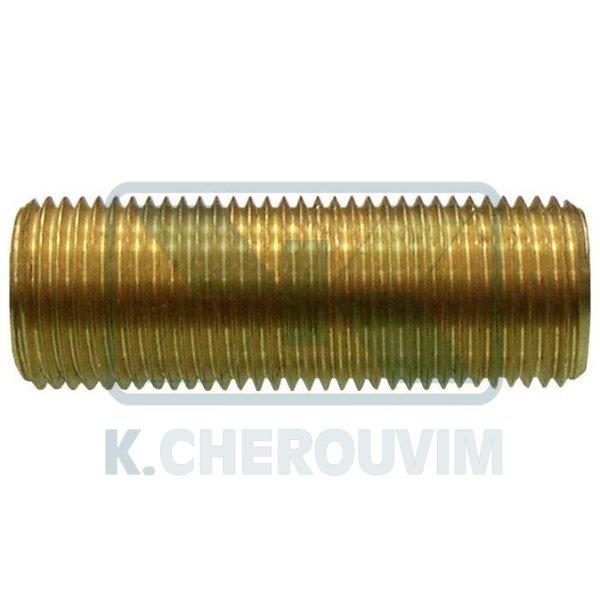 ΣΩΛΗΝΟΜΑΣΤΟΣ ΟΛΟ ΣΠΕΙΡΩΜΑ 1/2" Χ L 1.000 ( 1 ΜΕΤΡΟ) ΟΡΕΙΧΑΛΚΙΝΟΣ Φ15 (UΝΙ ΕΝ 12164)