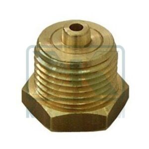 REDUCING MANOMETER 3/8"FEMALE X 3/4"MALE BRASS (UNI ΕΝ 12164)