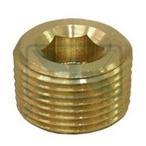 STOPPER ALEN 1"1/4 MALE BRASS WITH CONICAL THREAD (UNI ΕΝ 12164)