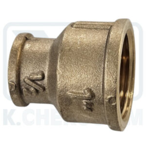 ΣΥΣΤΟΛΗ ΑΓΓΛΙΑΣ GAS 1/2" Χ 1" ΟΡΕΙΧΑΛΚΙΝΗ ΘΗΛ. ΘΗΛ. (UΝΙ 7129:2001)