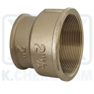 ΣΥΣΤΟΛΗ ΑΓΓΛΙΑΣ GAS 2" Χ 2"1/2 ΟΡΕΙΧΑΛΚΙΝΗ ΘΗΛ. ΘΗΛ. (UΝΙ 7129:2001)