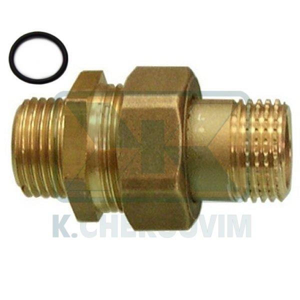 ΡΑΚΟΡ ΜΕ O-RING ΑΡΣ. ΑΡΣ. 1/2" ΙΣΙΟ ΟΡΕΙΧΑΛΚΙΝΟ (UΝΙ ΕΝ 12165)