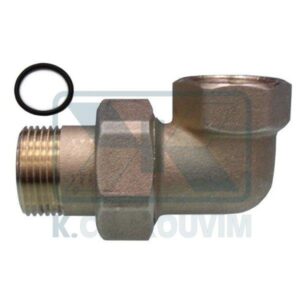 ELBOWS 1"M.F. WITH O-RING YELLOW