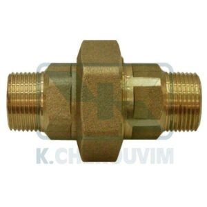 FITTING HEAVY DUTY CONICAL STRAIGHT MALE MALE 3" BRASS (UNI ΕΝ 1982)
