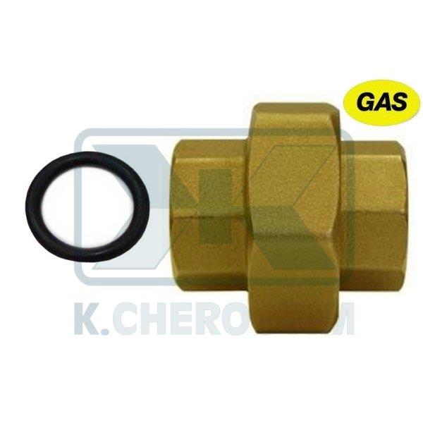 ΡΑΚΟΡ GAS ΚΩΝΙΚΟ ΙΣΙΟ ΘΗΛ. ΘΗΛ. 1"1/4 ΟΡΕΙΧΑΛΚΙΝΟ ΜΕ O-RING (UΝΙ 7129:2001)