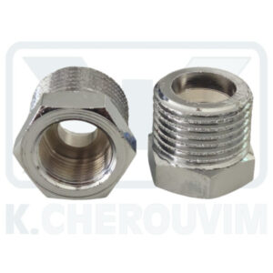 ΣΥΣΤΟΛΗ ΑΜΕΡΙΚΗΣ ΧΡΩΜΕ Μ15Χ1Θ. Χ 1/2"Α. ΓΙΑ ΣΠΙΡΑΛ ΚΟΥΖΙΝΑΣ (UΝΙ ΕΝ 12164)