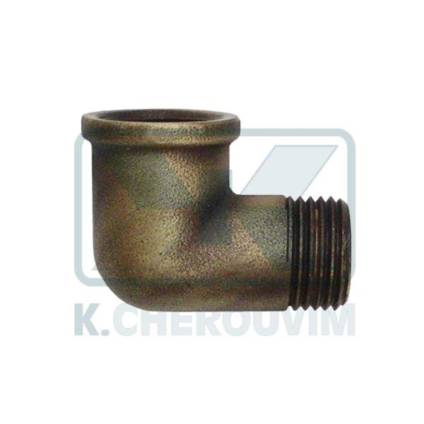 ΓΩΝΙΑ BRONZE ΑΡΣ. ΘΗΛ. 1/2" (UΝΙ ΕΝ 12165)