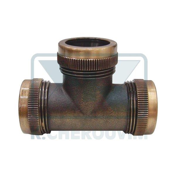 ΤΑΦ ΣΙΦΟΝΙΩΝ BRONZE Φ32ΧΦ32ΧΦ32 ΜΗΧΑΝΙΚΗΣ ΣΥΣΦΙΞΗΣ