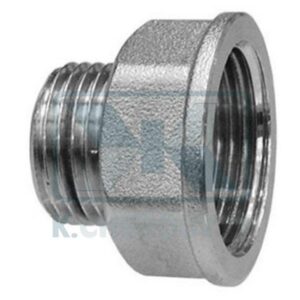 REDUCED EXTENSIONS 1/4"M. x 1/2"F. CHROME-PLATED