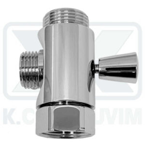DISTRIBUTOR COLUMN SHOWER 3/4" FITTING X 1/2" MALE X 3/4" MALE CROM.