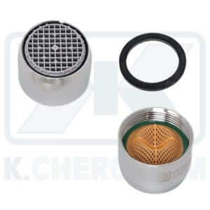 AERATOR Μ22 X 1 FEMALE CROM. WITH AIRING FOR CLASSICS MIXER EN246, 5 bar, +70°C