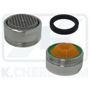 AERATOR Μ24 X 1 MALE CROM. WITH AIRING FOR MIXING MIXER EN246, 5 bar, +70°C