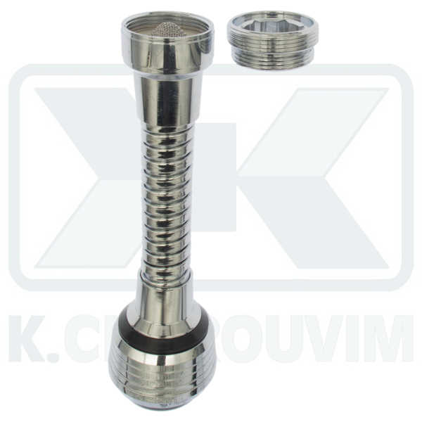 ΣΩΛΗΝΑΚΙ ΧΡΩΜΕ ΜΕ ΝΤΟΥΖΑΚΙ ΔΙΠΛΗΣ ΡΟΗΣ 22Χ1 ΘΗΛ. - 24Χ1 ΑΡΣ. ΧΡΩΜΕ