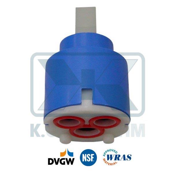 MECHANISM Κ40Α - ? 40 WITH 2 SPILE WITHOUT DISTRIBUTOR CERAMIC FOR MIXING MIXER LEVER 10X10