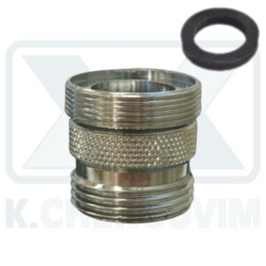 ΜΑΣΤΟΣ Μ28Χ1Α. Χ 3/4"Α. ΧΡΩΜΕ ΜΕ ΛΑΣΤΙΧΟ ΓΙΑ ΜΠΑΤΑΡΙΑ ΛΟΥΤΡΟΥ - ΠΛΥΝΤΗΡΙΟ