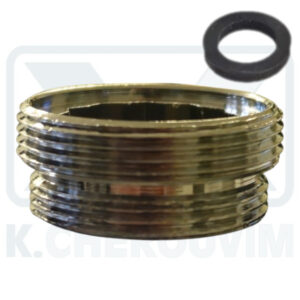 ΜΑΣΤΟΣ ΚΟΝΤΟΣ L10 - Μ22Χ1 Χ Μ24Χ1 ΑΡΣ. ΑΡΣ. ΧΡΩΜΕ ΜΕ ΛΑΣΤΙΧΟ