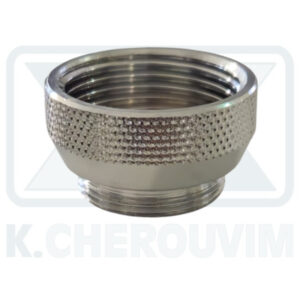 ΣΥΣΤΟΛΗ ΧΡΩΜΕ 3/4" ΘΗΛ. Χ Μ22Χ1 ΑΡΣ. ΓΙΑ ΡΑΚΟΡ ΚΑΝΟΥΛΩΝ