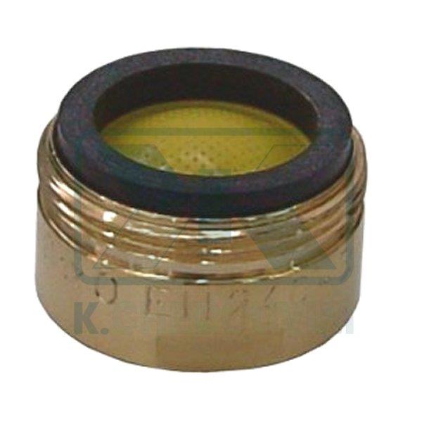 GOLD AERATOR FILTER M24 x 1 MALE FOR MIXER FAUCETS EN246, 5 BAR, +70°C