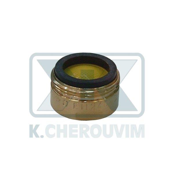 GOLD AERATOR FILTER M28 x 1 MALE FOR BATHROOM FAUCETS EN246 5 BAR +70°C