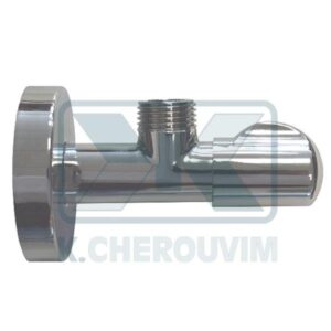 SWITCH LUX 1/2" X 1/2" ANGLECROM. WITH COVER PLATE ALBERTONI