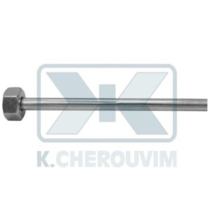 ΣΩΛΗΝΑΚΙ ΧΡΩΜΕ 1/2"Θ. Χ 60 cm Φ10 ΕΥΚΑΜΠΤΟ ΜΕ 1 ΠΑΞΙΜΑΔΙ