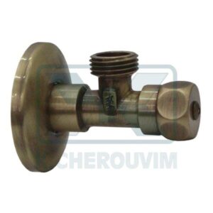 ΔΙΑΚΟΠΤΗΣ ESA BRONZE ΓΩΝΙΑΚΟΣ ΜΕ ΡΟΖΕΤΑ ΑLΒΕRΤΟΝΙ