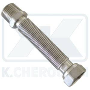 SPIRAL WATER 1/2" MALE FEMALE 10/20 cm INOX EXPANDABLE 8 bar
