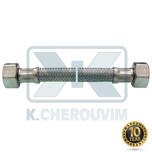 ΣΠΙΡΑΛ 3/8"ΘΗΛ. Χ 1/2"ΘΗΛ. ΒΑΡΕΩΣ ΤΥΠΟΥ 20 cm ΙΝΟΧ 8-ΚΛΩΝΟ DN10