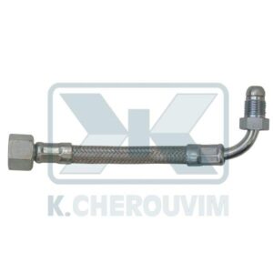 SPIRAL BOILER ELBOW1/4" MALE X 3/8" FEMALE 100 cm